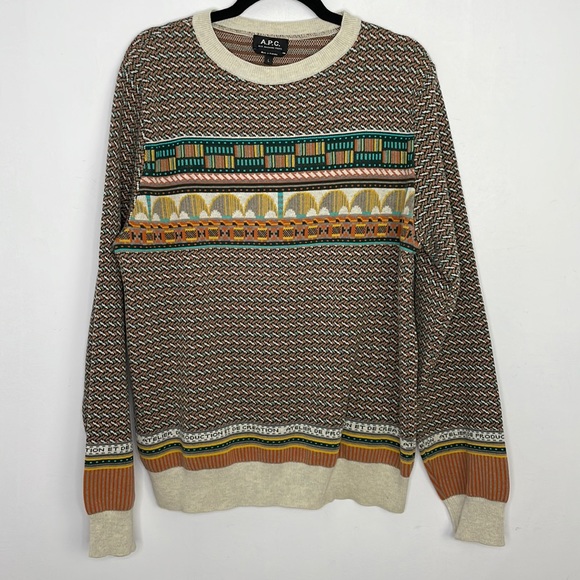 Apc Rue Madame Paris Cotton Printed 